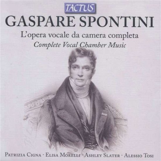 Cover for Cignamorellislatertosi · Spontinicomplete Vocal Chamber Music (CD) (2013)