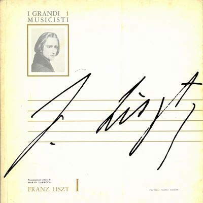 Cover for Franz Liszt  · I Grandi Musicisti (10'') (VINYL)