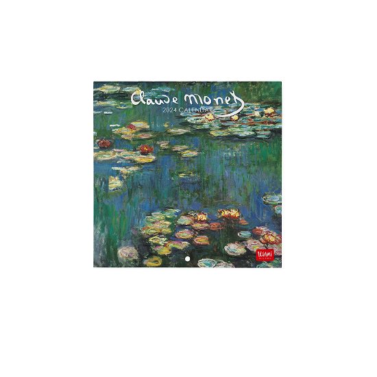 Cover for Legami · Wall Calendars - 2024 Wall Calendar - Claude Monet - 18x18 - Art (Paperback Bog) (2023)