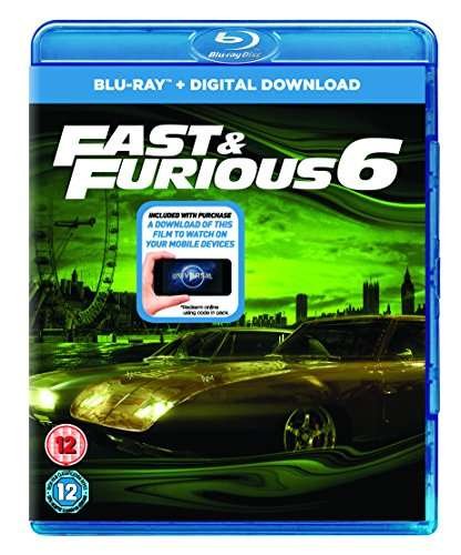 Cover for Fast &amp; Furious 6 (4K Ultra HD) (2017)