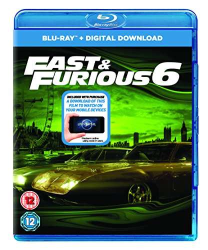 Cover for Fast &amp; Furious 6 (4K UHD Blu-ray) (2017)