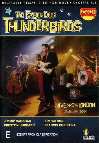 Cover for Fabulous Thunderbirds · Live in London*pal* (DVD) (2005)