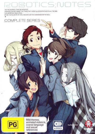 Cover for Manga · Robotics Notes - the Complete Series (DVD) (2016)