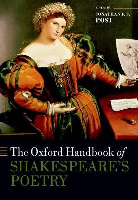 Cover for The Oxford Handbook of Shakespeare's Poetry - Oxford Handbooks (Paperback Bog) (2016)