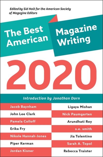 Cover for Sid Holt · The Best American Magazine Writing 2020 (Paperback Book) (2021)