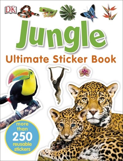 Cover for Dk · Jungle Ultimate Sticker Book - Ultimate Sticker Book (Paperback Book) (2017)