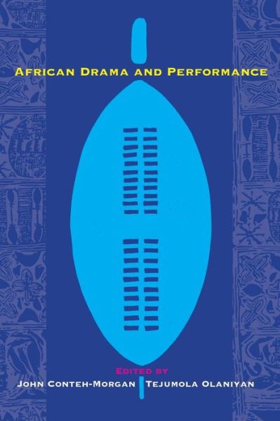 Cover for Tejumola Olaniyan · African Drama and Performance (Paperback Book) (2004)