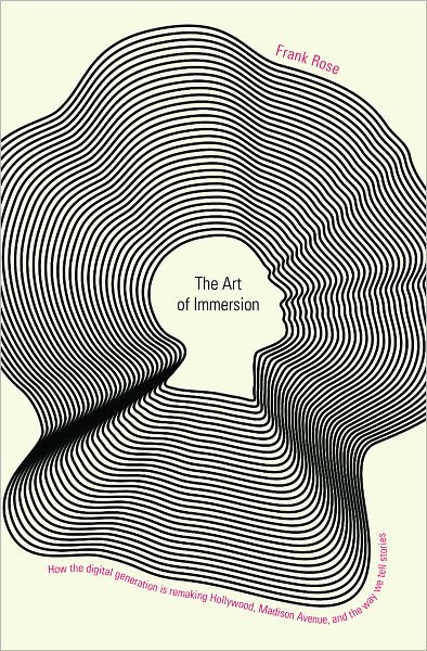 Cover for Rose, Frank (Columbia University) · The Art of Immersion: How the Digital Generation Is Remaking Hollywood, Madison Avenue, and the Way We Tell Stories (Hardcover Book) (2011)