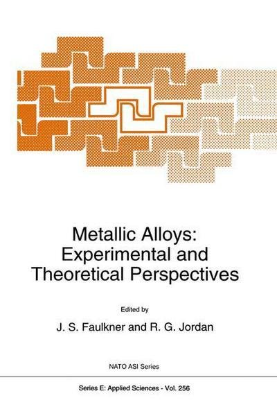Cover for North Atlantic Treaty Organization · Metallic Alloys: Experimental and Theoretical Perspectives - Nato Science Series E: (Innbunden bok) (1994)