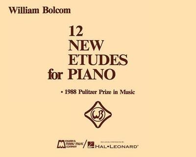 Cover for William Bolcom · 12 New Etudes for Piano (Paperback Book) (1988)