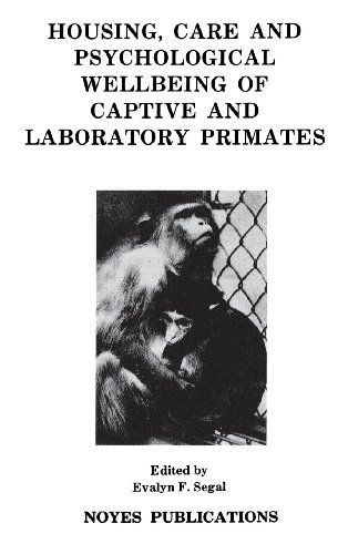 Cover for Segal, Evalyn F. (San Diego State University) · Housing, Care and Psychological Well-Being of Captive and Laboratory Primates - Noyes Series in Animal Behavior, Ecology, Conservation &amp; Management (Hardcover Book) (1989)