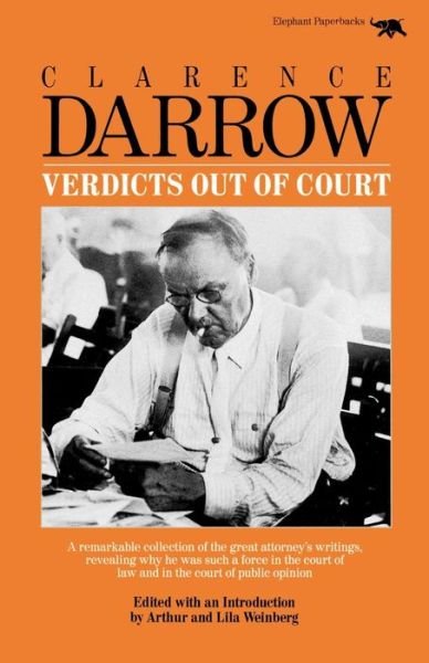 Cover for Clarence Darrow · Verdicts Out of Court (Paperback Bog) [1st Elephant Paperbacks Ed edition] (1989)