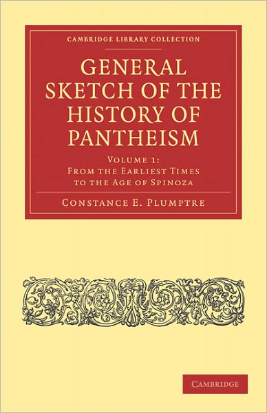 Cover for Constance E. Plumptre · General Sketch of the History of Pantheism - Cambridge Library Collection - Religion (Paperback Book) (2011)