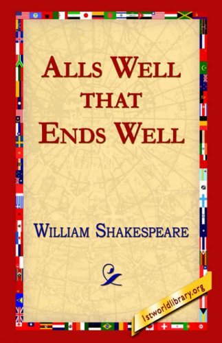 Cover for William Shakespeare · Alls Well That Ends Well (Innbunden bok) (2005)