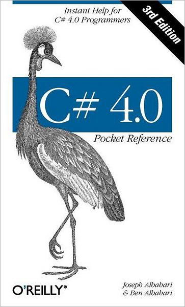 Cover for Joseph Albahari · C# 4.0 Pocket Reference 3e (Taschenbuch) [3 Revised edition] (2010)