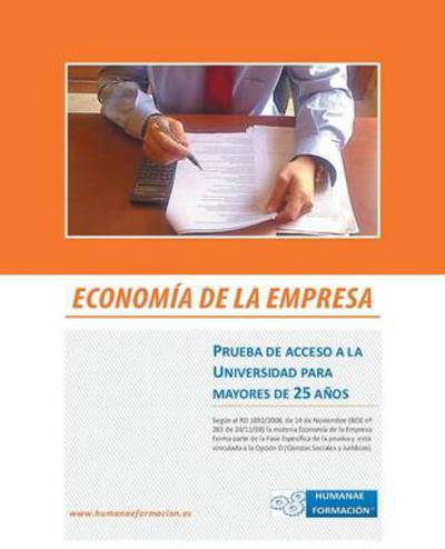 Cover for Laura Risco Garcia · Economia De La Empresa: Prueba De Acceso a La Universidad Para Mayores De 25 Anos (Paperback Book) (2013)