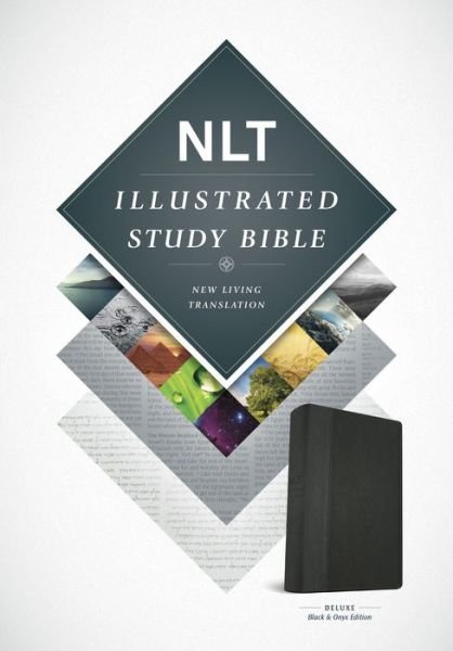 Cover for Tyndale House Publishers · Illustrated Study Bible-nlt (Leather Book) [Black Imitation] (2015)