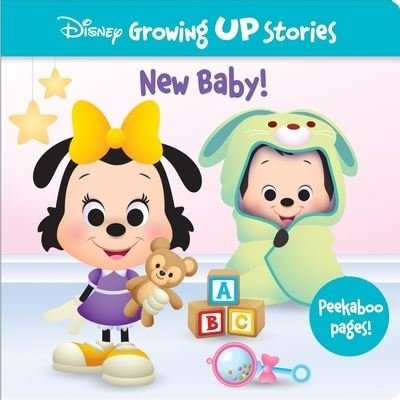 Cover for Pi Kids · Disney Growing Up Stories: New Baby! (Board book) (2021)