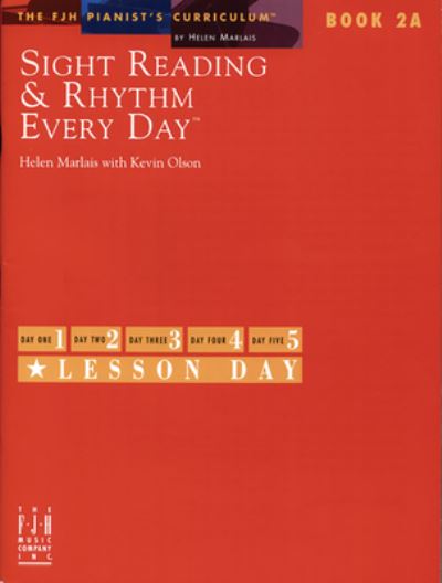 Cover for Kevin Olson Helen Marlais · Sight Reading and Rhythm Every Day, Book 2A (Paperback Book) (2023)