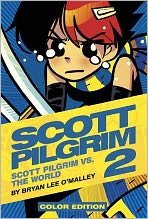 Cover for Bryan Lee O'Malley · Scott Pilgrim Color Hardcover Volume 2: Vs. The World (Innbunden bok) (2012)