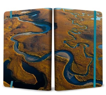 Cover for Insight Editions · Refuge: Arctic River Softcover Notebook: Arctic National Wildlife Refuge - Refuge (Paperback Bog) (2021)