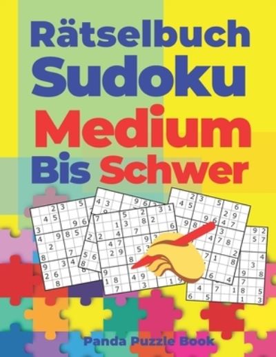 Cover for Panda Puzzle Book · Ratselbuch Sudoku Medium Bis Schwer (Paperback Bog) (2019)