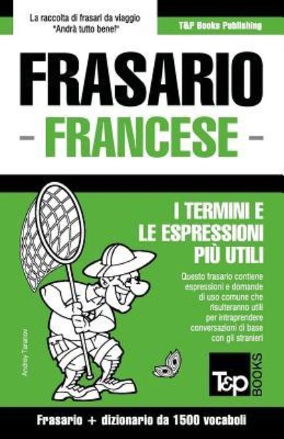 Cover for Andrey Taranov · Frasario Italiano-Francese e dizionario ridotto da 1500 vocaboli (Paperback Book) (2015)
