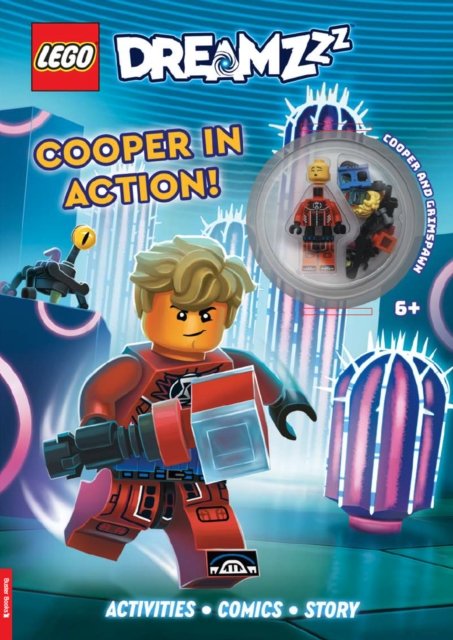 LEGO® DREAMZzz™: Cooper in Action (with Cooper LEGO minifigure and grimspawn mini-build) - LEGO® Minifigure Activity - Lego® - Books - Michael O'Mara Books Ltd - 9781837250011 - May 23, 2024