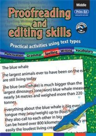 Cover for Proofreading and Editing Skills: Practical Activities Using Text Types (Paperback Book) (2005)