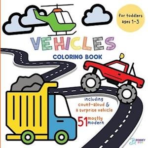 Vehicles Coloring Book for Toddlers - Bonney Kids - Böcker - KING WYNN Publishing - 9781960796011 - 17 maj 2023