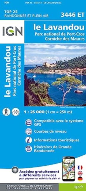 Le Lavandou / PN de Port-Cros / Corniche des Maures - TOP 25 -  - Books - Institut Geographique National - 9782758554011 - June 12, 2023