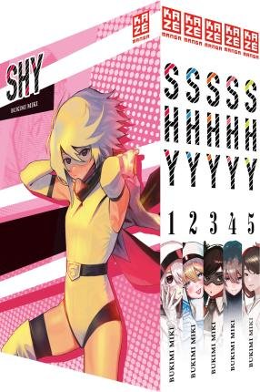 SHY - Band 1-5 im Sammelschuber - Bukimi Miki - Bøker - Kazé Manga - 9782889515011 - 2. desember 2021
