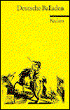 Cover for Hartmut Laufhutte · Reclam UB 08501 Deutsche Balladen (Book)