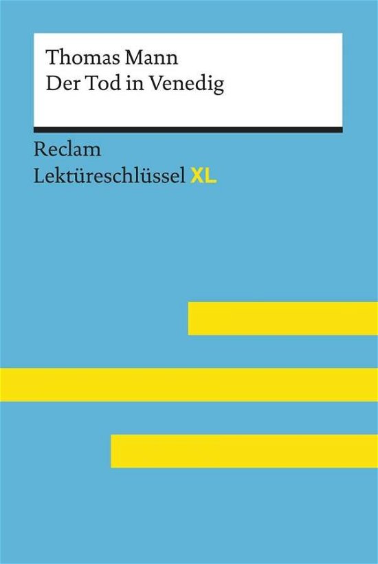 Cover for Thomas Mann · Reclam UB 015501 Mann.Der Tod in Venedi (Bog)