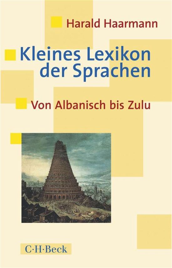 Cover for Haarmann · Haarmann:kleines Lexikon Der Sprachen (Book)
