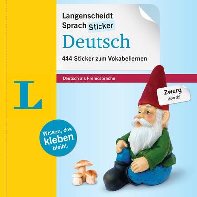 Cover for Langenscheidt · Langenscheidt SprachSticker Deutsch  444 German Language Stickers (N/A) [German edition] (2018)