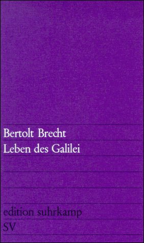 Cover for Bertolt Brecht · Edit.Suhrk.0001 Brecht.Leben d.Galilei (Bok) (1991)
