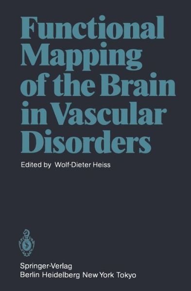 Cover for W -d Heiss · Functional Mapping of the Brain in Vascular Disorders (Pocketbok) (1985)