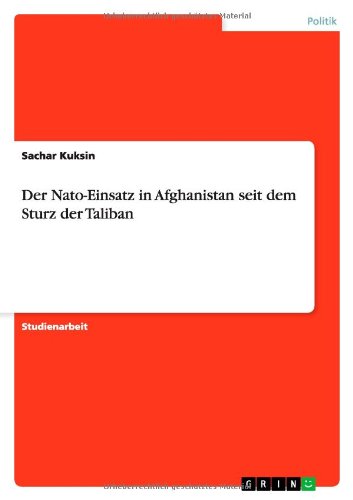 Cover for Kuksin · Der Nato-Einsatz in Afghanistan (Book) [German edition] (2012)