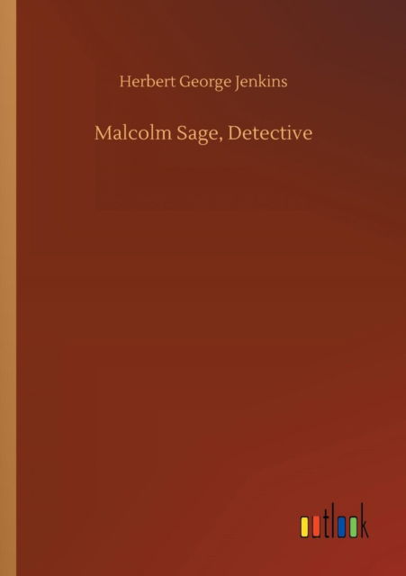 Cover for Jenkins · Malcolm Sage, Detective (Book) (2018)