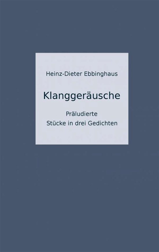 Cover for Ebbinghaus · Klanggeräusche (Bog)