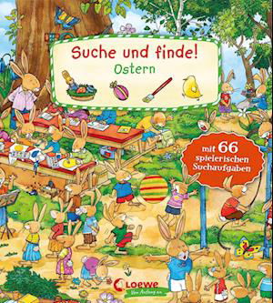 Suche und finde! - Ostern - Joachim Krause - Bøger - Loewe Verlag GmbH - 9783743210011 - 9. februar 2022