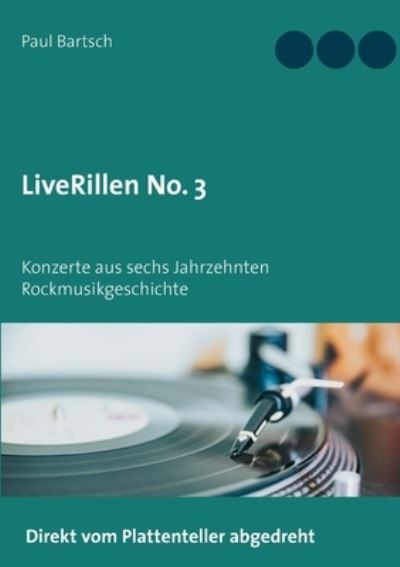 Cover for Paul Bartsch · LiveRillen No. 3 (Paperback Book) (2021)