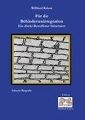 Cover for Wilfried Kriese · Für die Behindertenintegration (Hardcover Book) (2010)