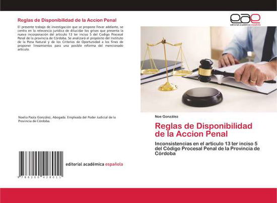 Cover for González · Reglas de Disponibilidad de la (Buch)