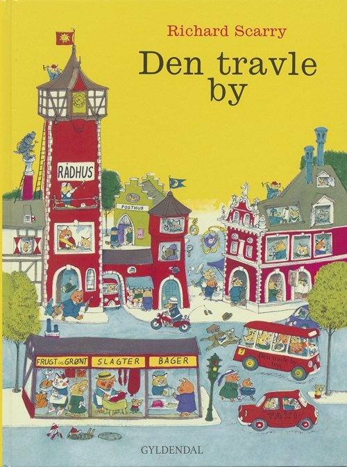 Cover for Richard Scarry · Den travle by (Bound Book) [2e uitgave] (2004)