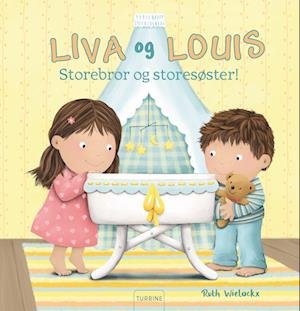 Cover for Ruth Wielockx · Liva og Louis. Storebror og storesøster! (Hardcover Book) [1.º edición] (2023)