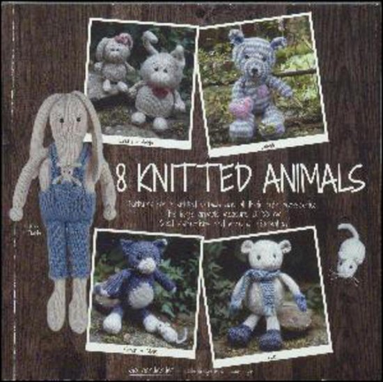 Cover for Gohandmade · 8 Knitted Animals (Bok)