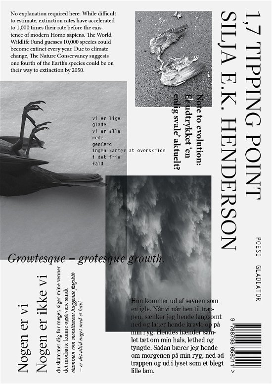 Cover for Silja E.K. Henderson · 1,7 tipping point (Sewn Spine Book) [1º edição] (2018)