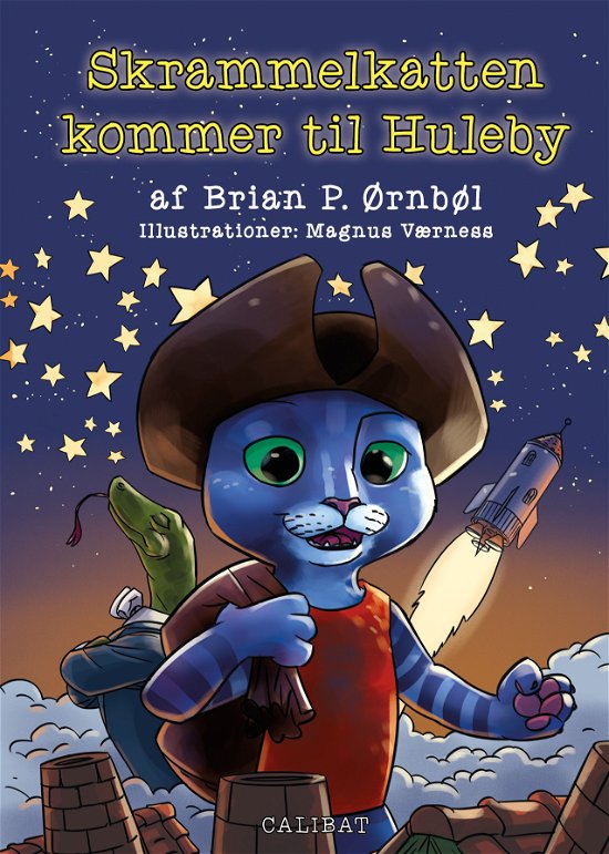 Cover for Brian P. Ørnbøl · Skrammelkatten Kommer til Huleby (Gebundenes Buch) [1. Ausgabe] (2018)